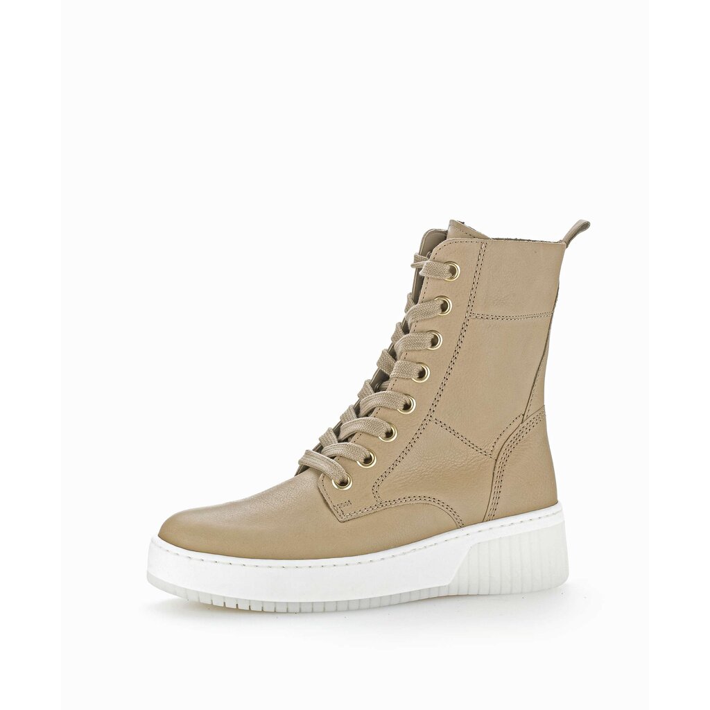 Gabor fashion Schnürstiefelette beige