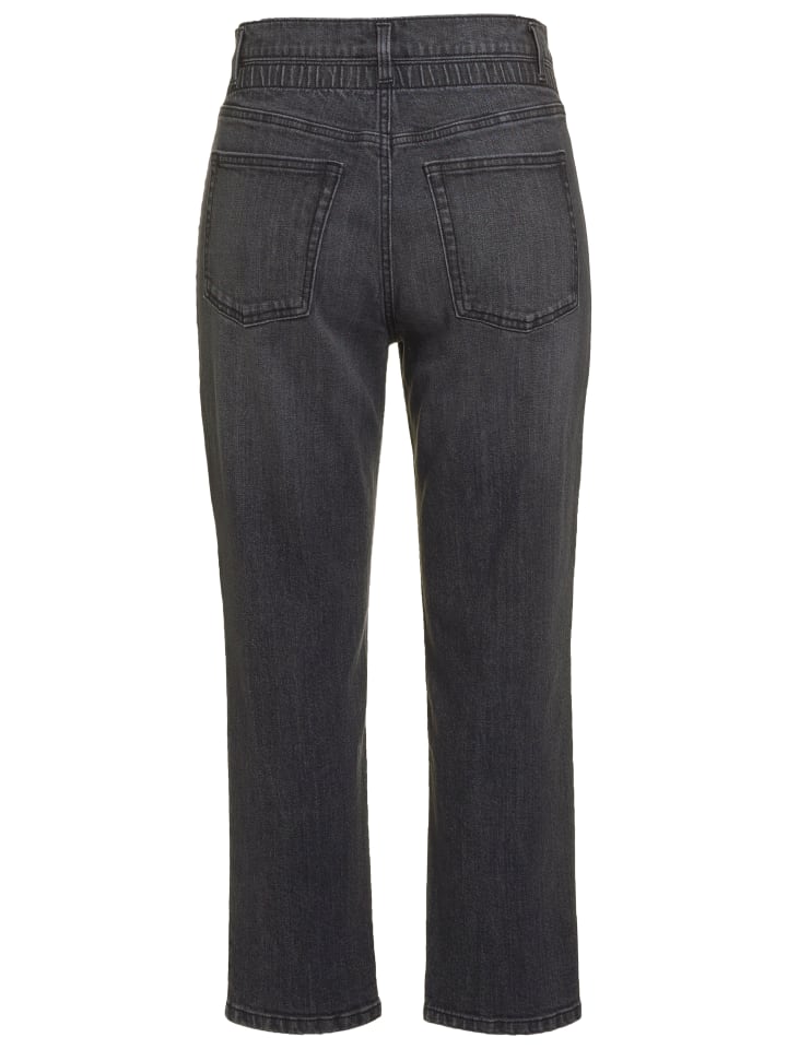 Ulla Popken Jeans in black günstig kaufen