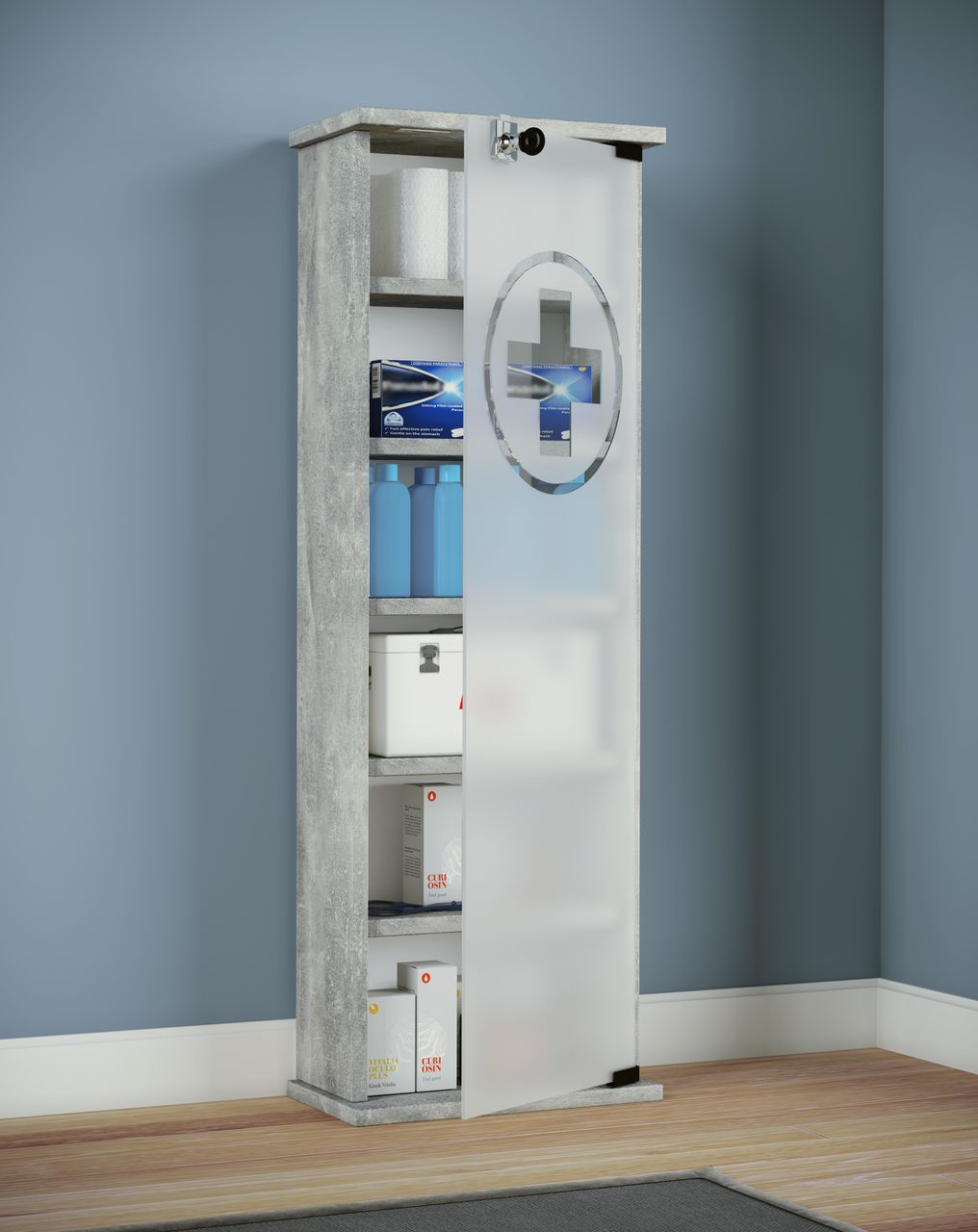 VCM Medizinschrank 