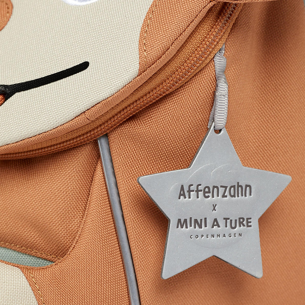 Kinderrucksack Kleine Freunde Edition Mini A Ture Affenzahn wood taffy yellow