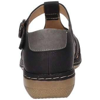 Puccetti Sandale in schwarz