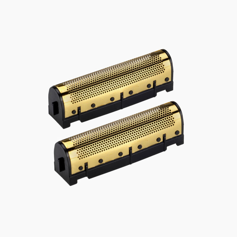 Titanium Double Foil Shaver Replacement Foils & Cutters (Rose Gold)