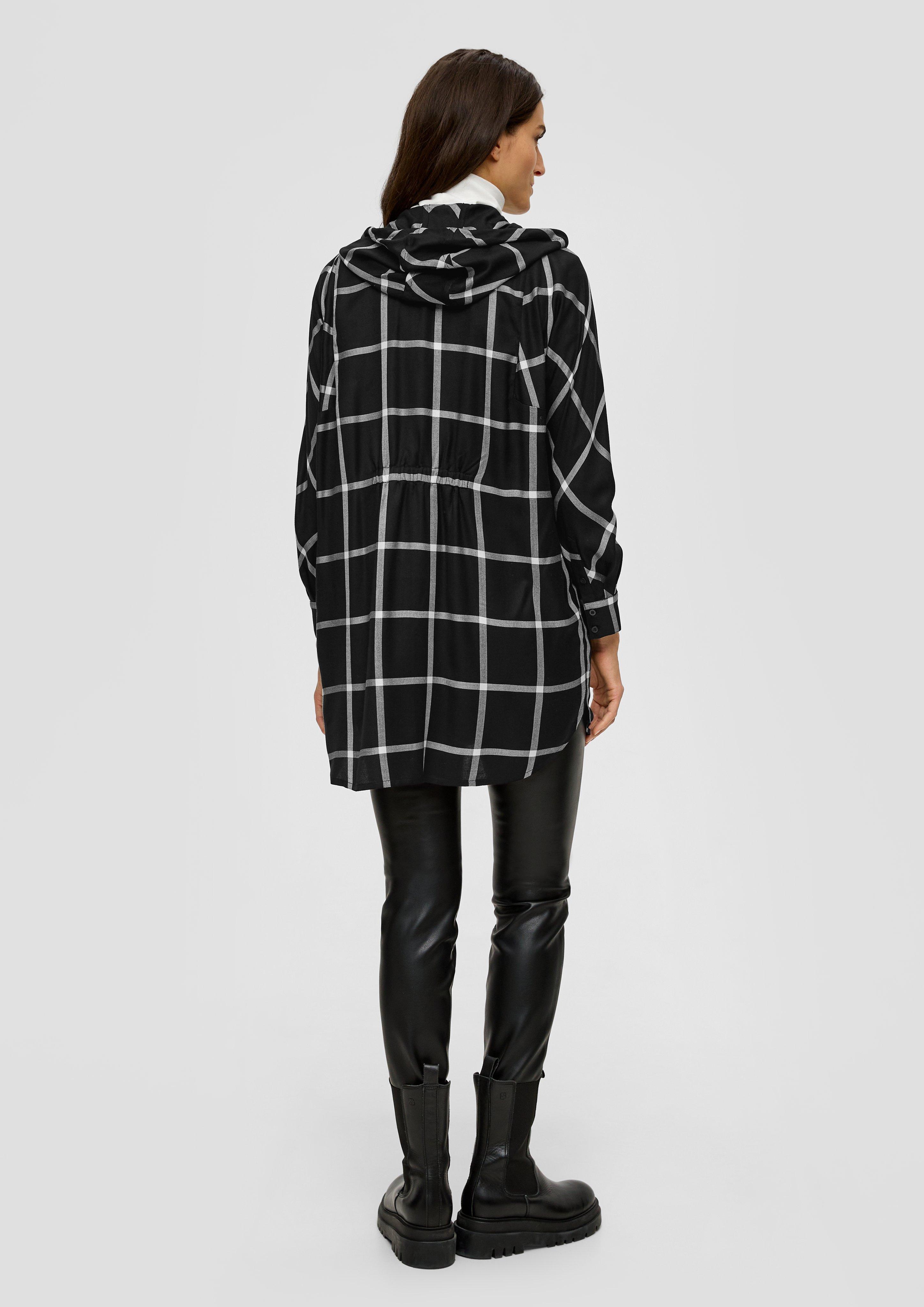 Longbluse aus Viskosemix  2139185-99N3