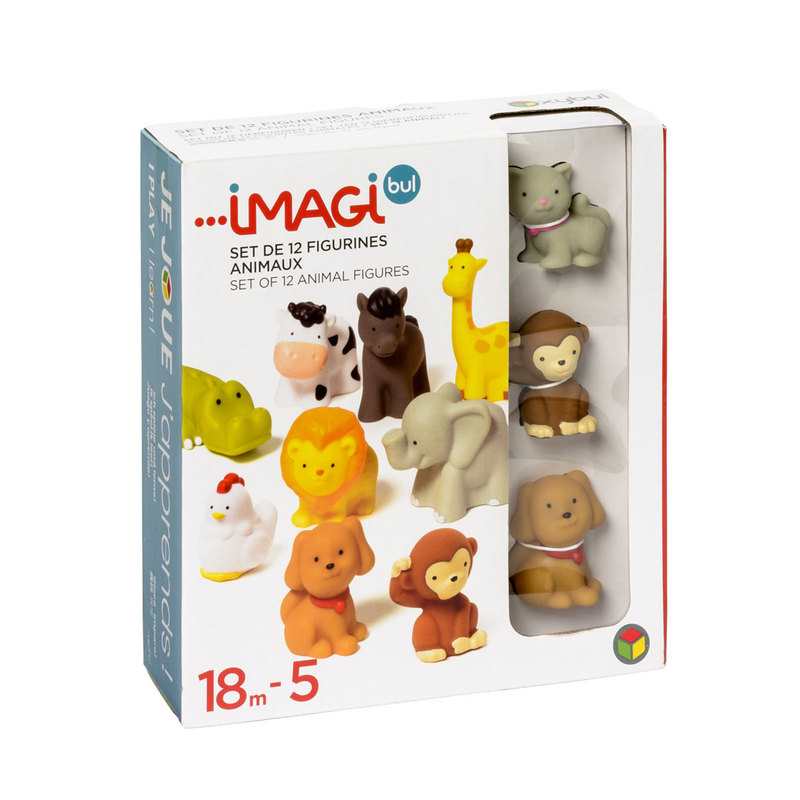 Set de 12 figurines animaux Oxybul