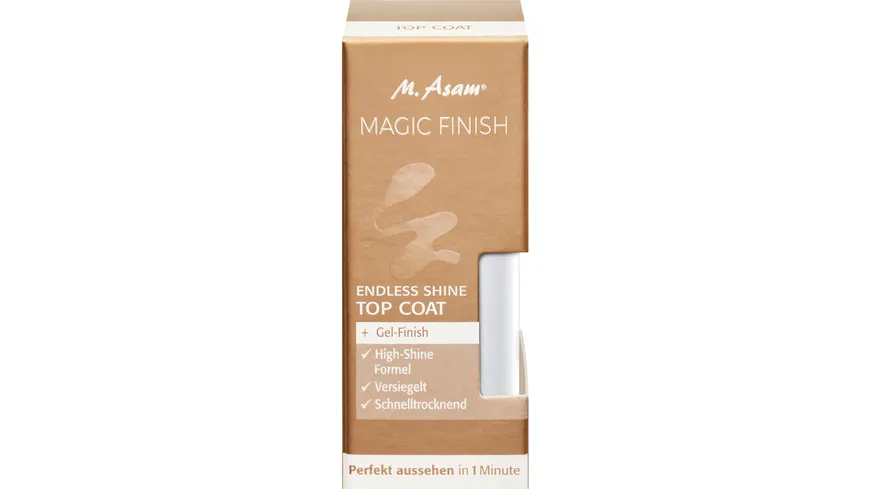 M. Asam® MAGIC FINISH Top Coat Endless Shine 10 ml