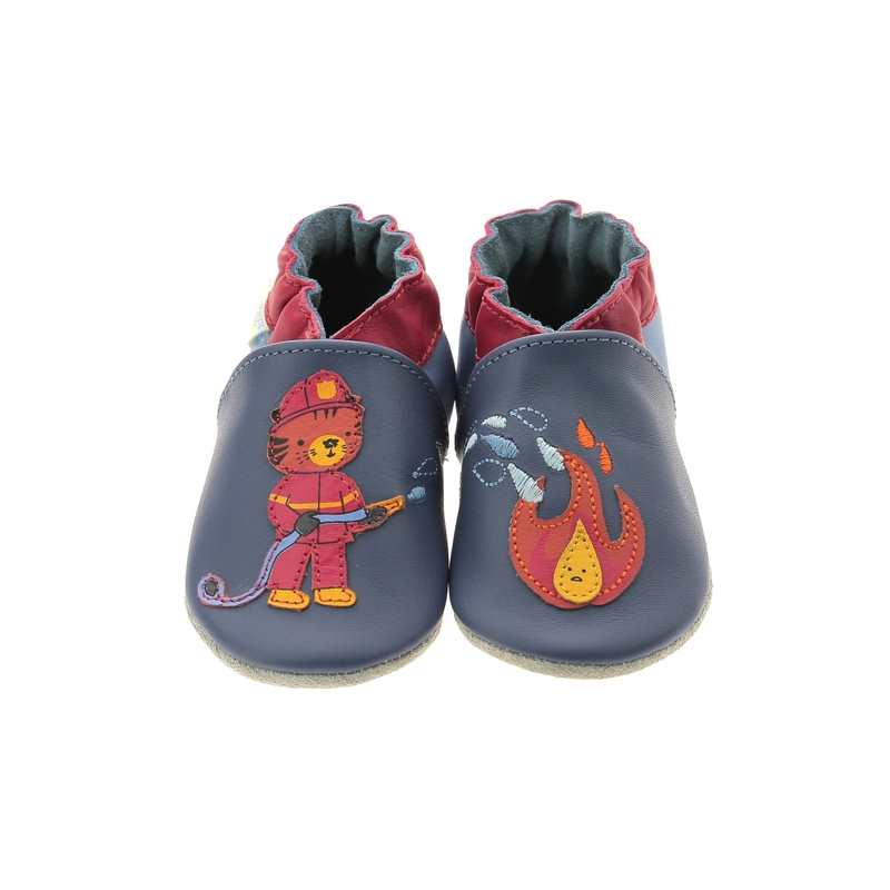 Chaussons cuir Fire Control