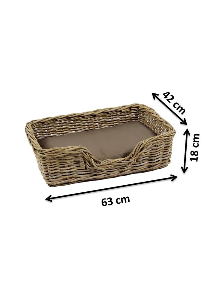 kobolo Hundekorb PUPPY63 in Grau günstig kaufen onesize
