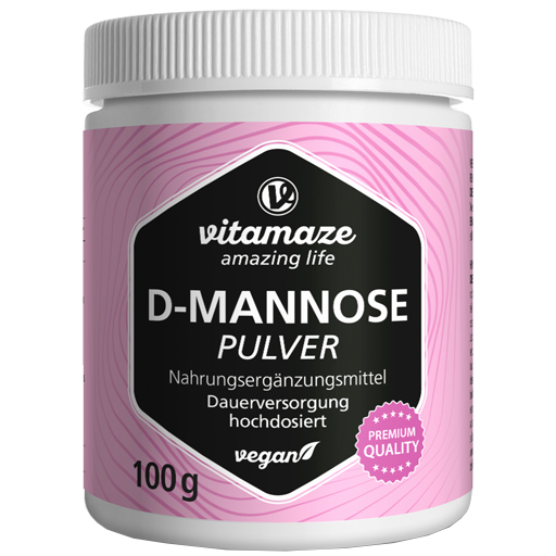 D-MANNOSE PULVER hochdosiert vegan  100 g  Pulver