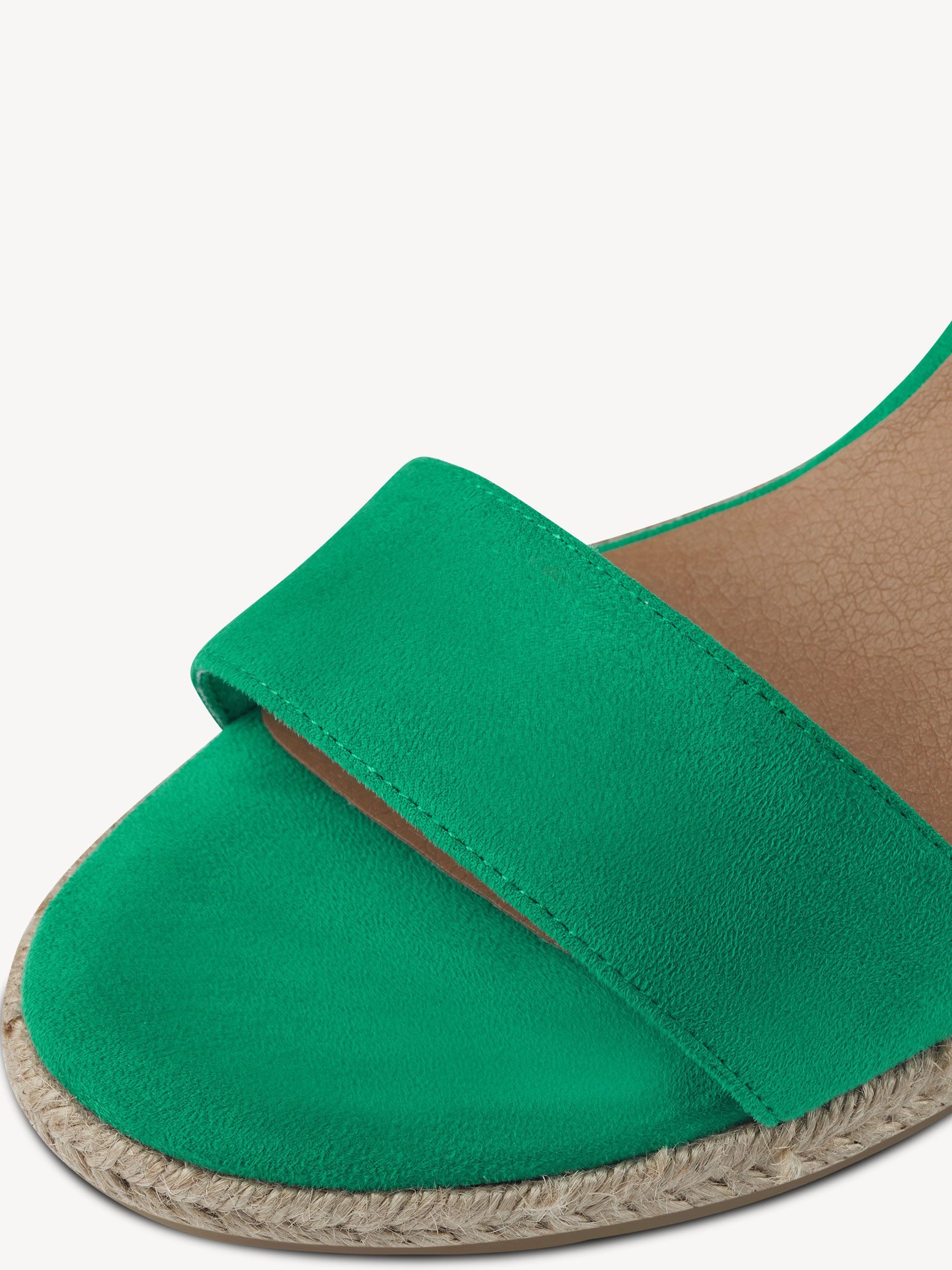 Sandale à talon - vert