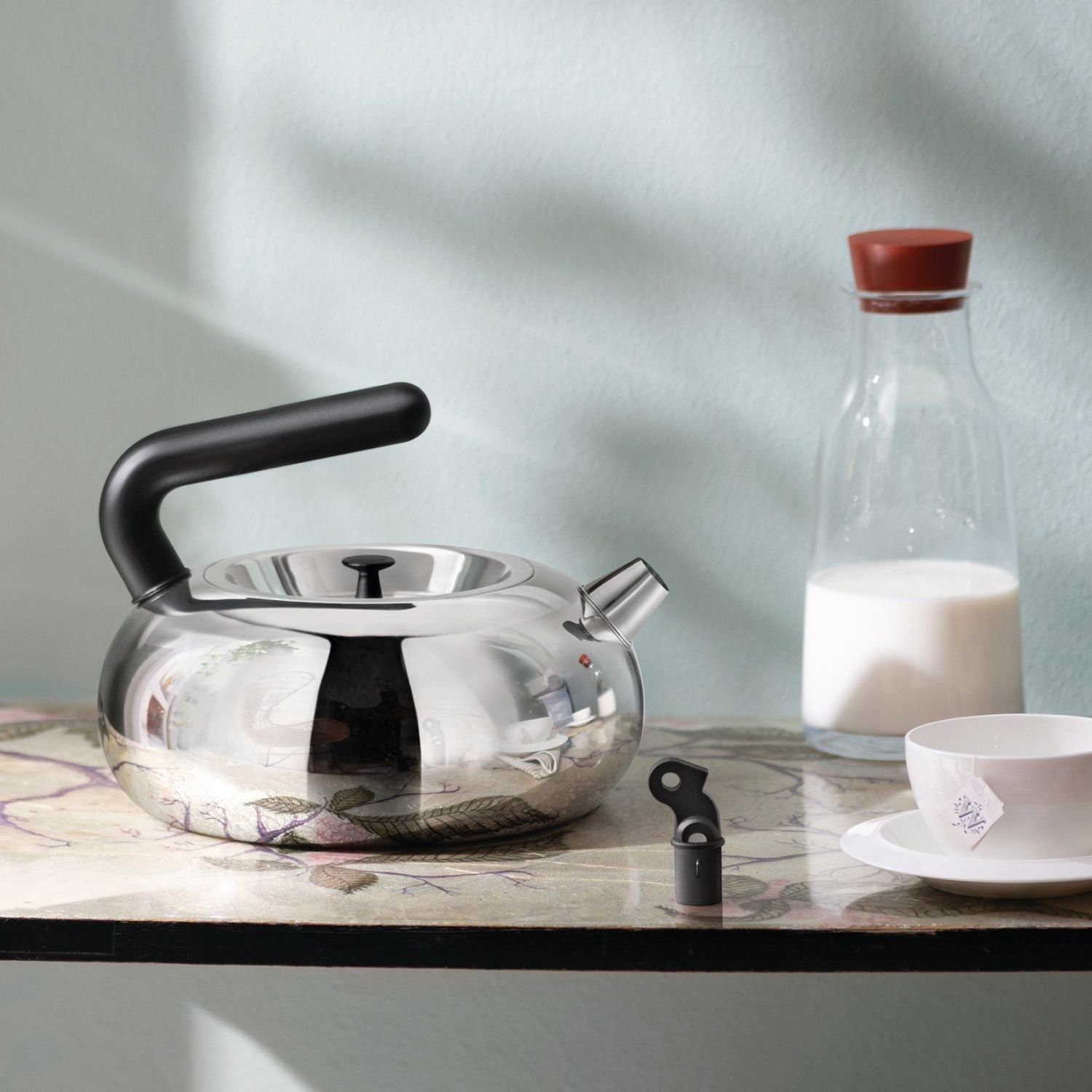 Alessi Wasserkessel Bulbul, Edelstahl
