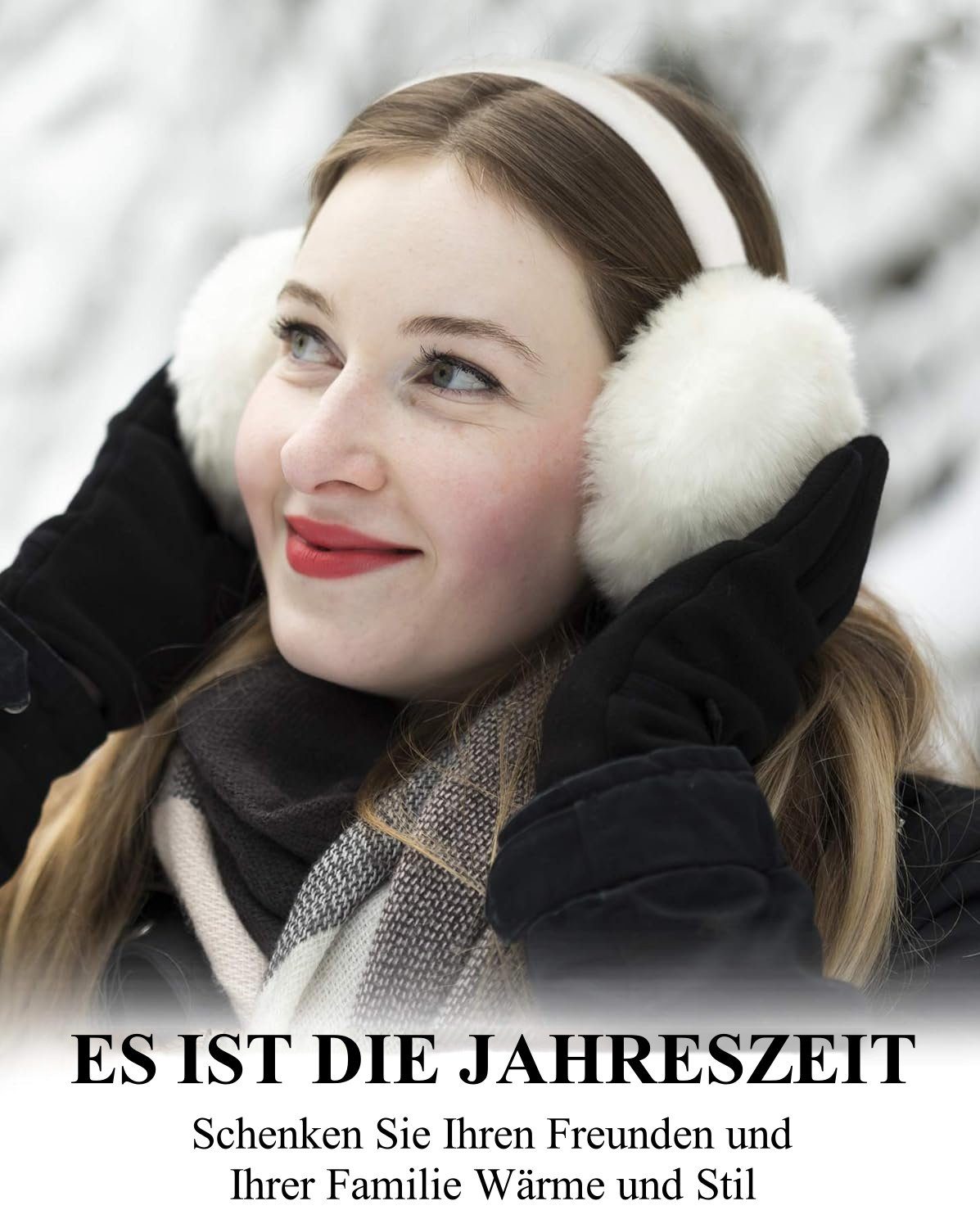 Opspring Ohrenwärmer Ohrenschützer,Winter-Ohrenwärmer,Ohrenschützer für kaltes Wetter