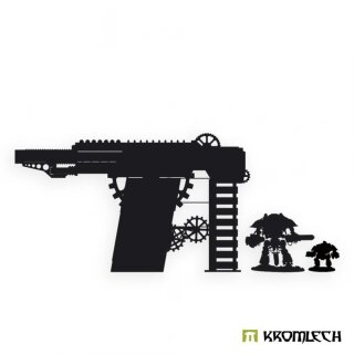 Kromlech - Heresy Era: Imperial Fortress Wall - Cannon