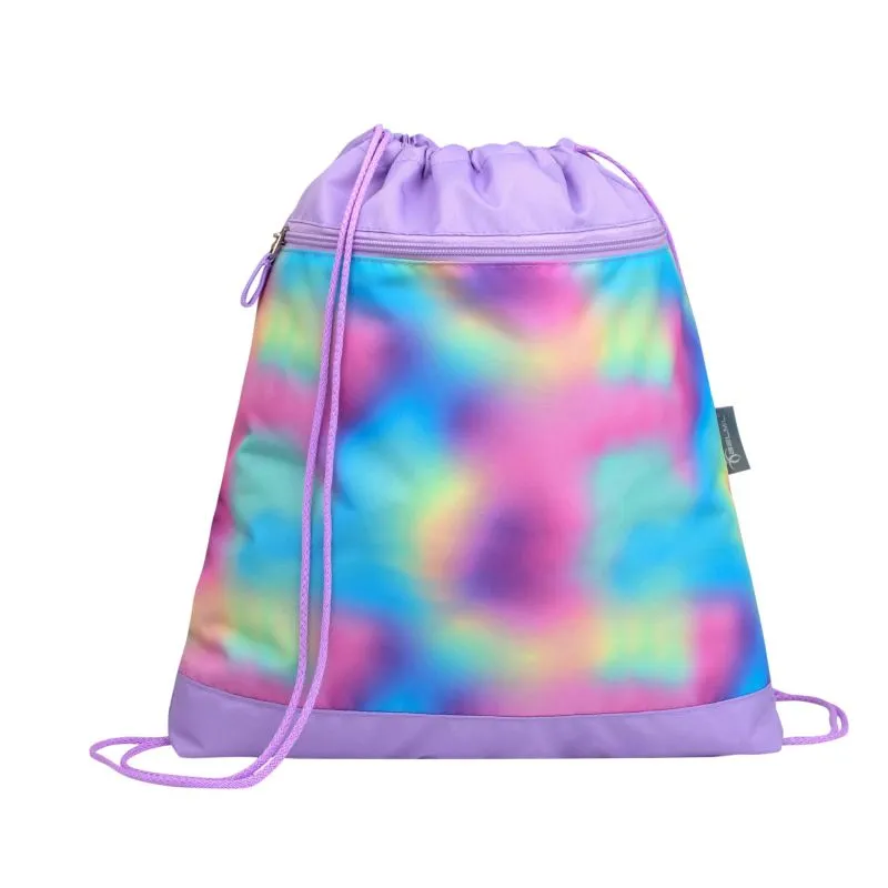 Belmil Compact ergonomisches Schulranzen-Set 4-teilig - Rainbow Color