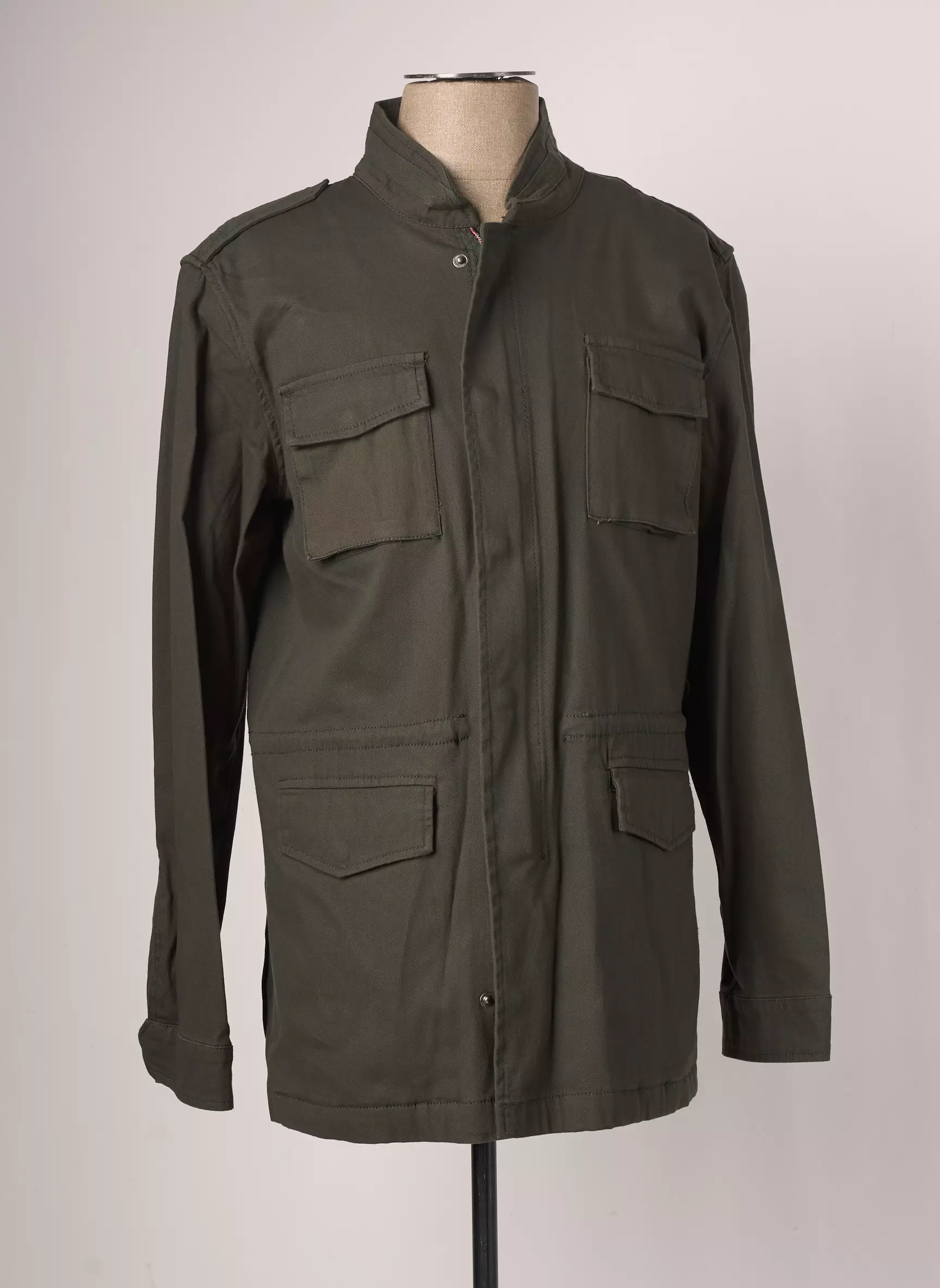 Lino Clemente Parkas Homme couleur vert