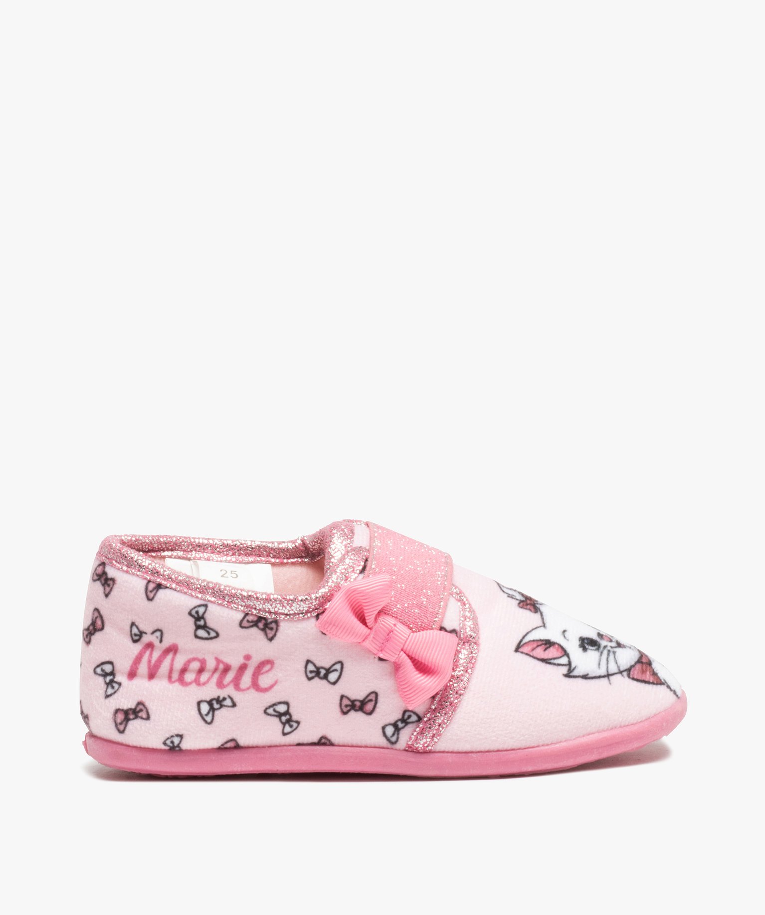 Chaussons en velours imprimés Aristochats fille – DS rose | GEMO