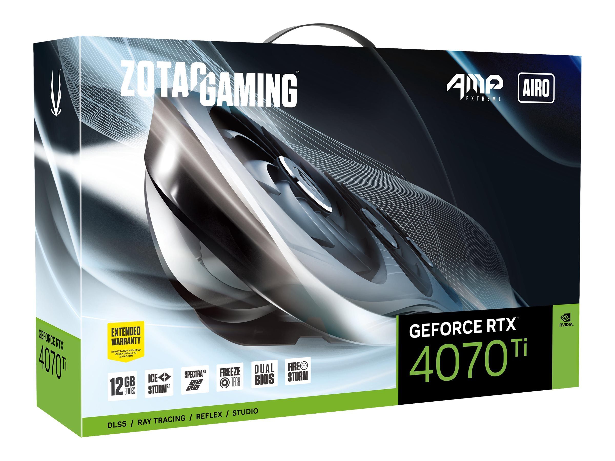 Zotac ZOTAC GAMING GeForce RTX 4070Ti AMP Extr. AIRO 12GB Grafikkarte