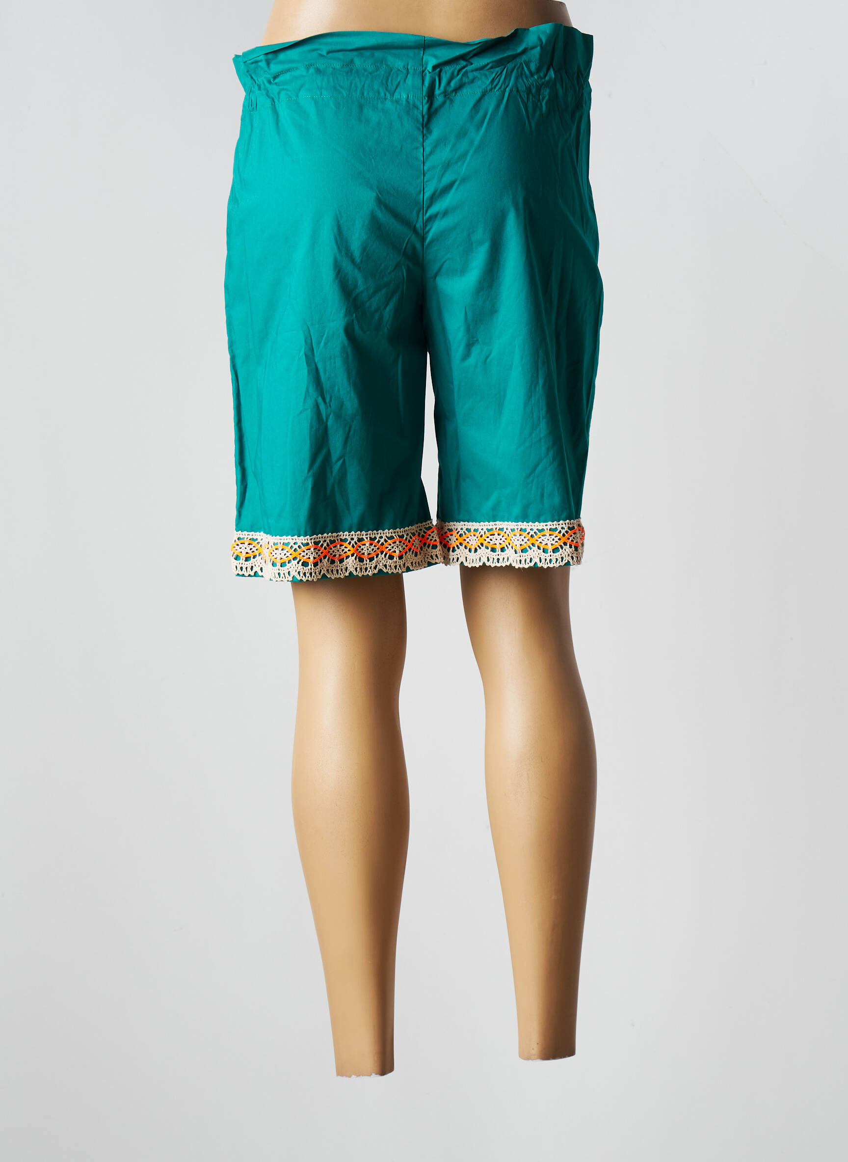 Pame Carrioni Bermudas Femme couleur vert