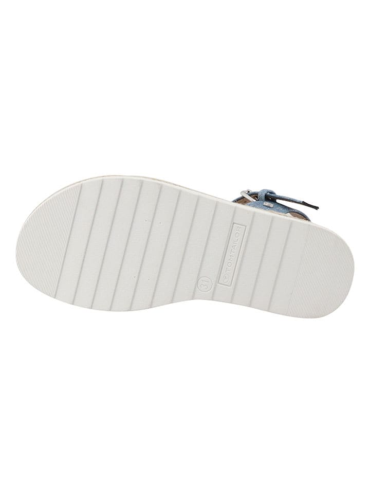 Tom Tailor Sandalen in Blau günstig kaufen
