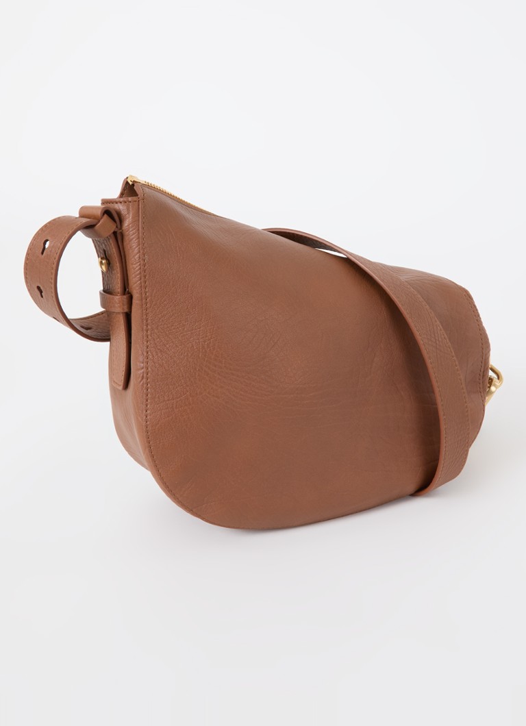 Geantă de umăr mică din piele de vițel Burberry Knight