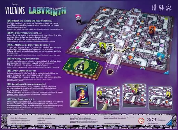 Villains Labyrinth - Spiel ab 7 Jahren