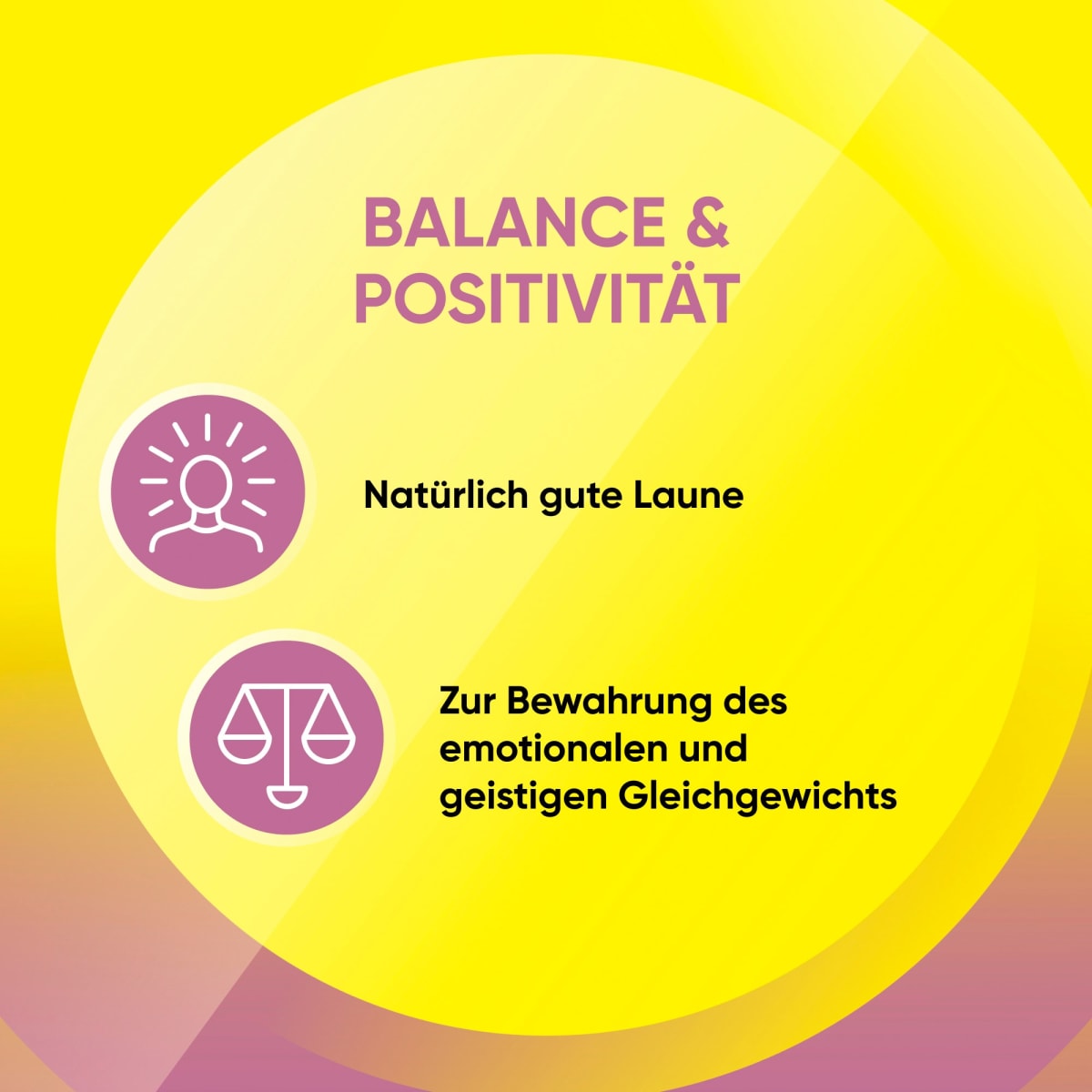 Balance & Positivität Bachblüten Kapseln, 30 St