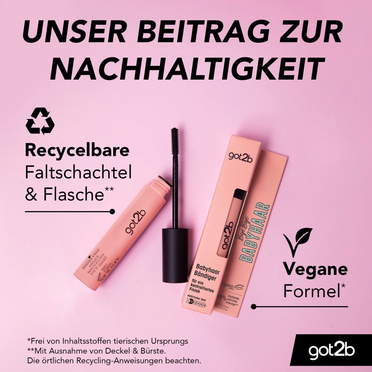 Fixierungsbürste Bye Bye Babyhaar, 16 ml