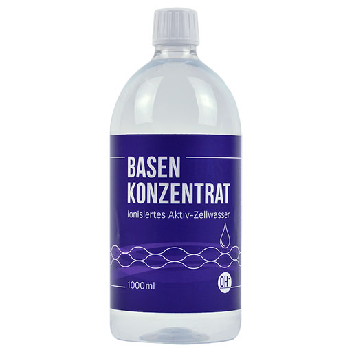 BASEN KONZENTRAT ionisiertes Aktiv-Zellwasser  1000 ml  Flüssigkeit zum Einnehmen