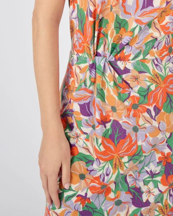 Robe imprimée fleurs Climatyl