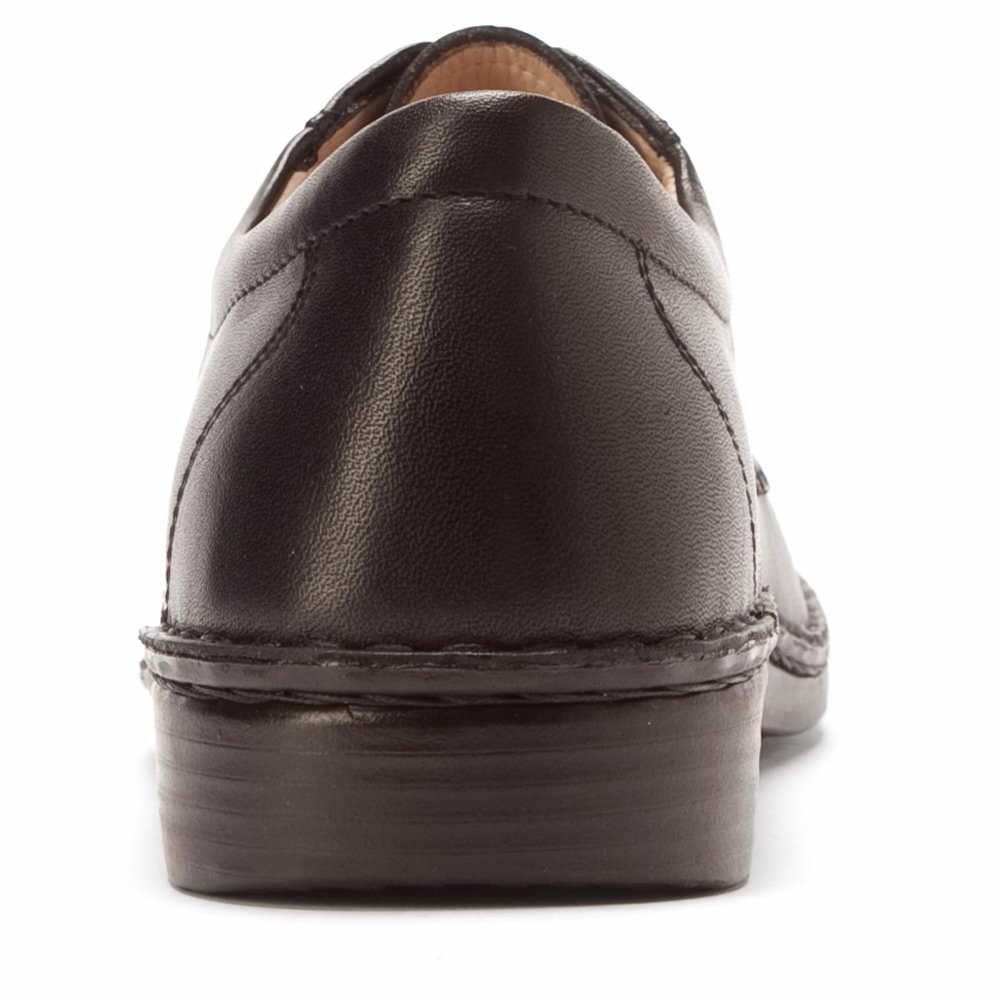 FINN COMFORT Komfort Schnürer schwarz Milano