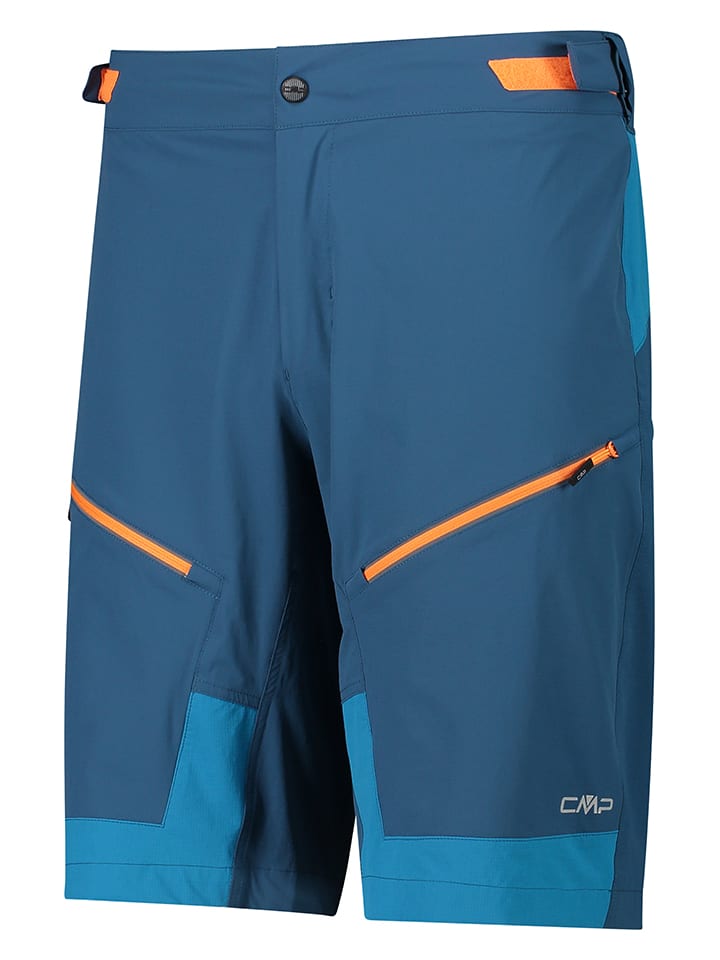 CMP 3in1-Fahrradshorts in Blau/ Schwarz günstig kaufen
