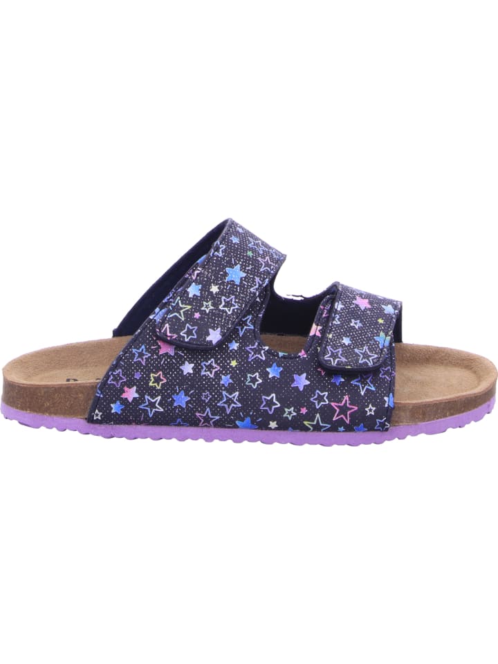 Be Mega Bio-Pantolette in blau günstig kaufen