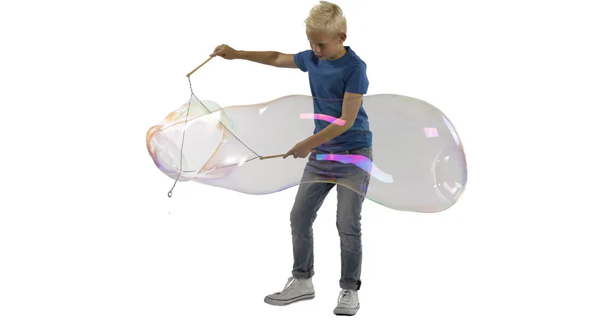 SES Creative - Mega Bubbles - Riesenseifenblasen Set