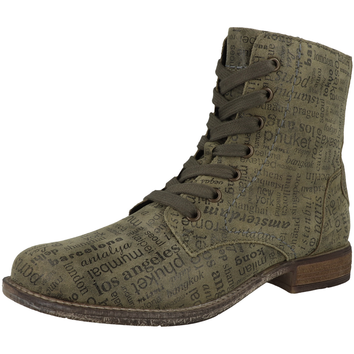 Josef Seibel Sanja 82 Stiefelette gruen