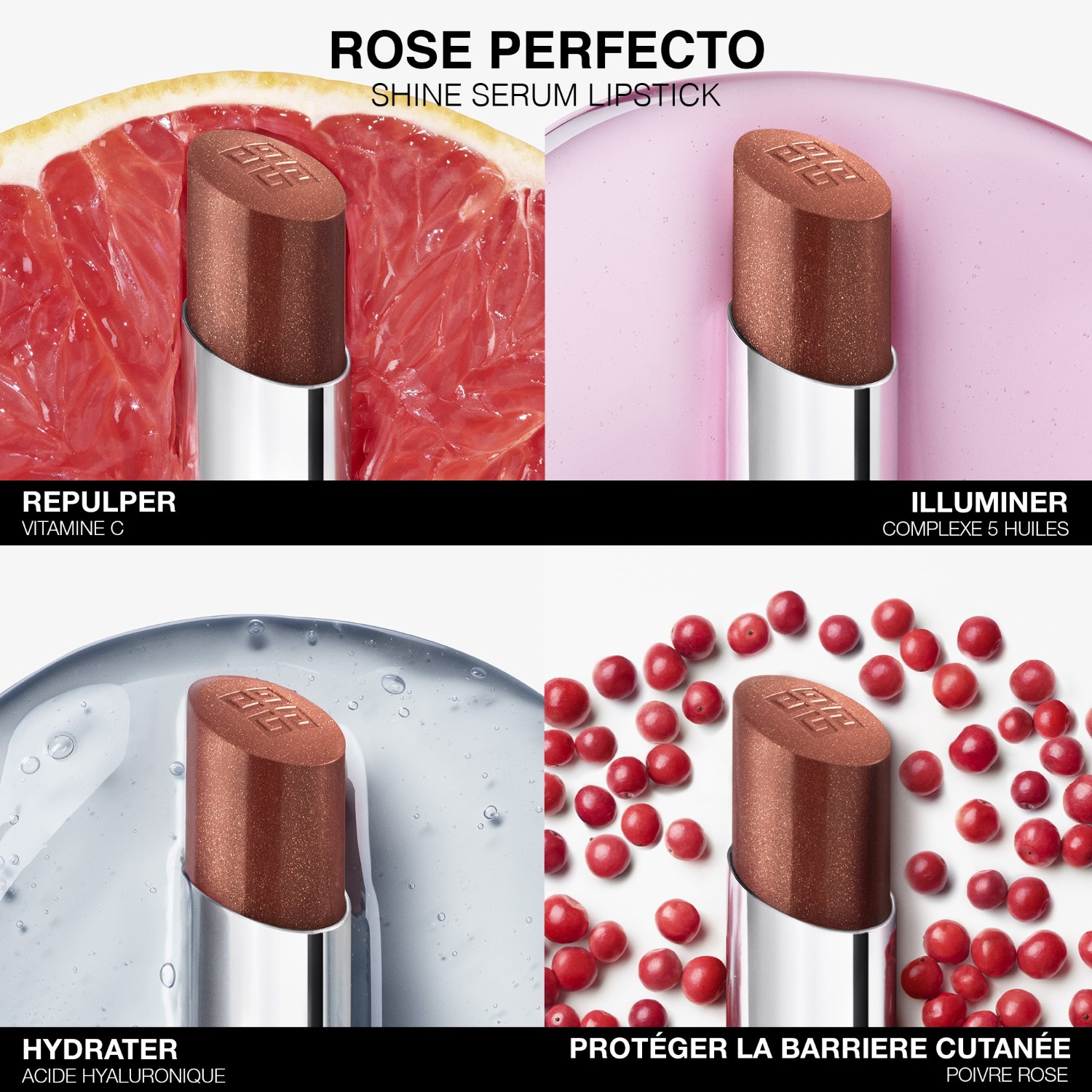 Givenchy Rose Perfecto Shine serum za šminko