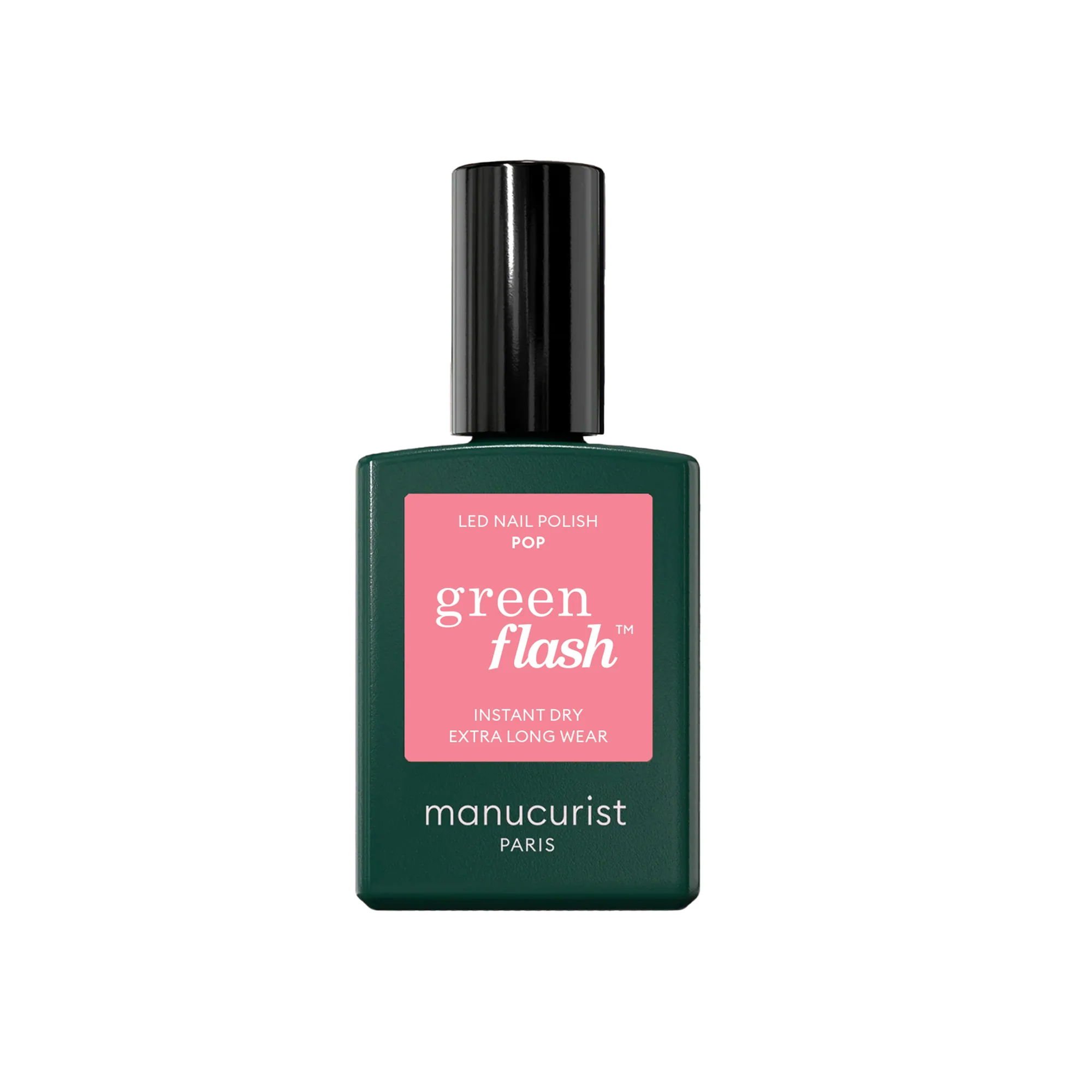 GREEN FLASH Nails - Pusiau ilgalaikis nagų lakas - Gelio efekto nagų lakas