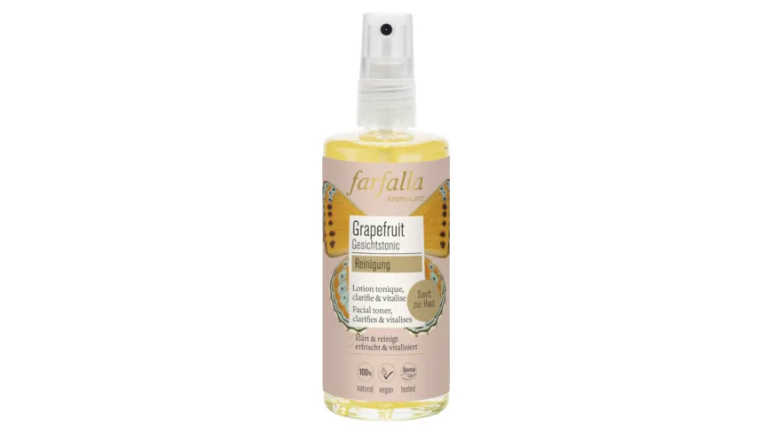 Farfalla Grapefruit Reinigung Gesichtstonic 100 ml