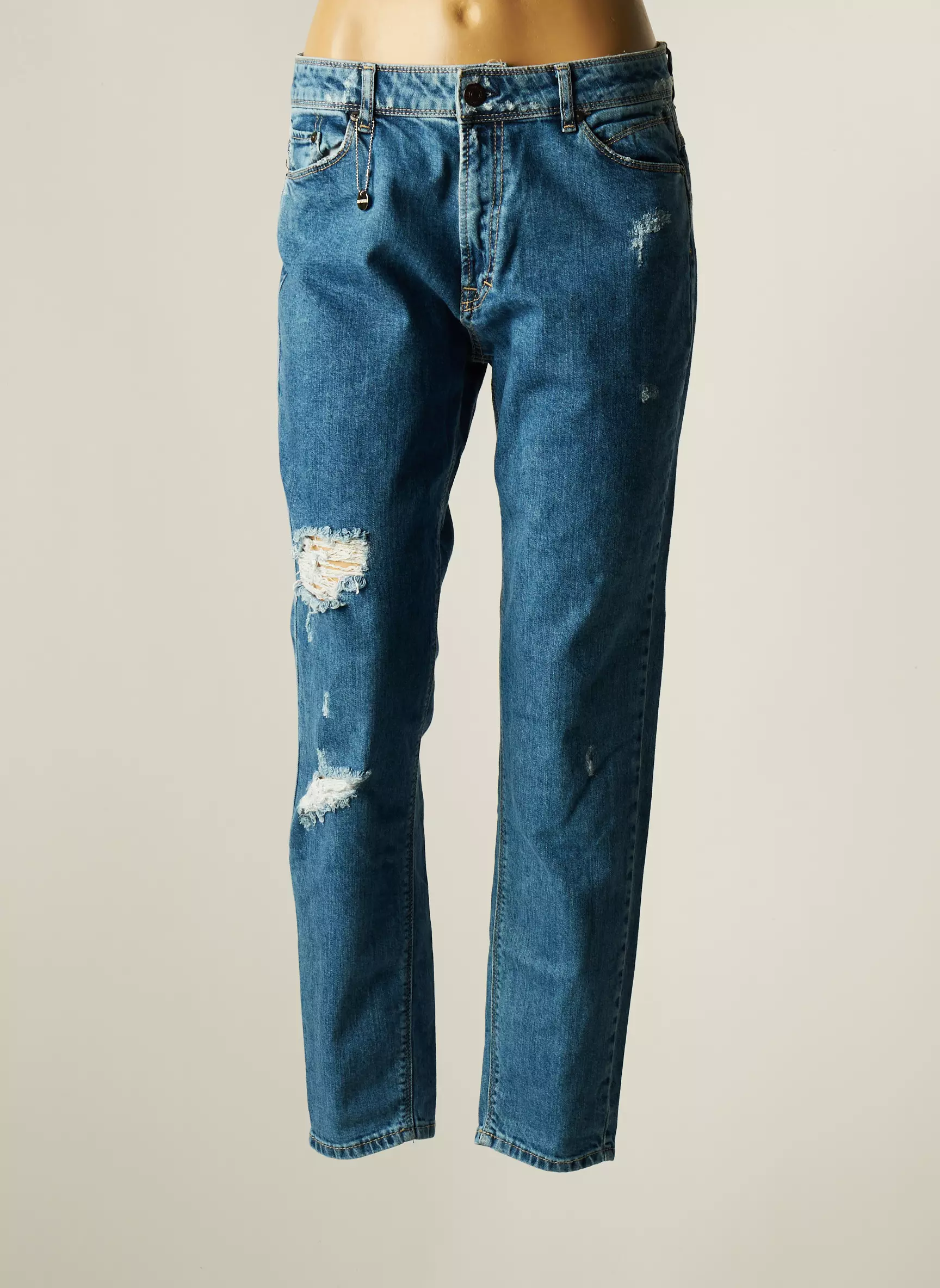 Imperial Jeans Coupe Droite Femme couleur bleu