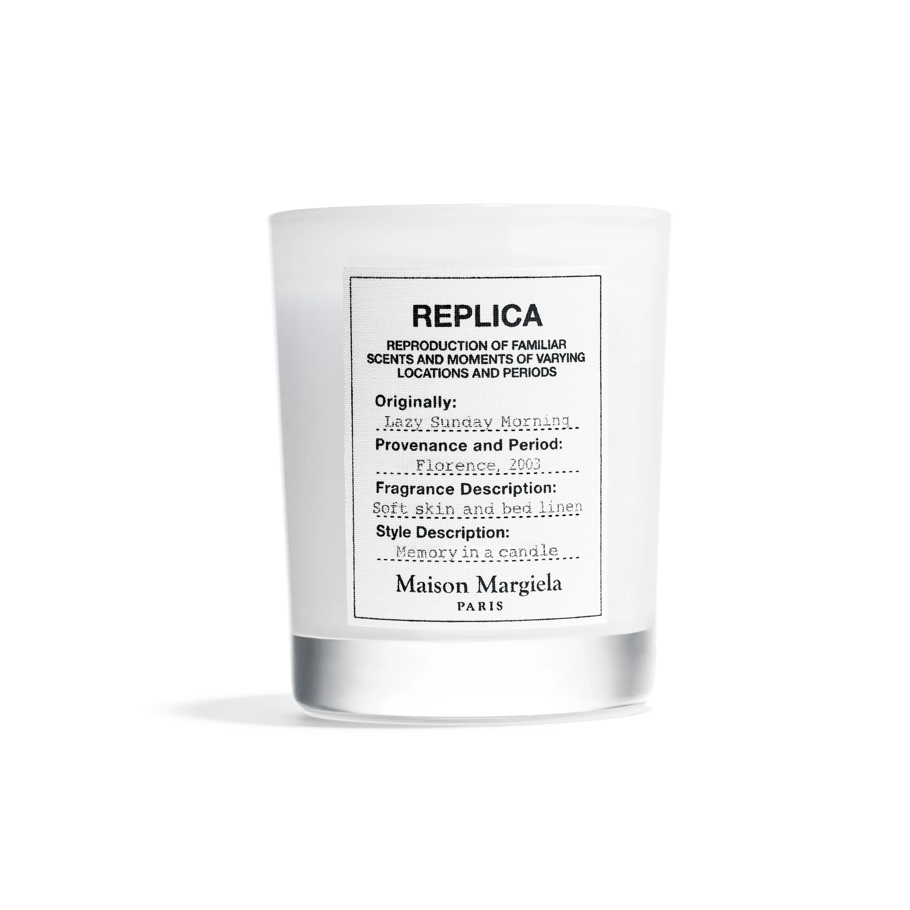 Replica Lazy Sunday Morning Candle - Candela Profumata