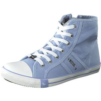 Mustang Sneaker High in blau