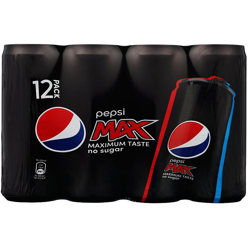 Pepsi Pepsi Max 12x0,33 l boks