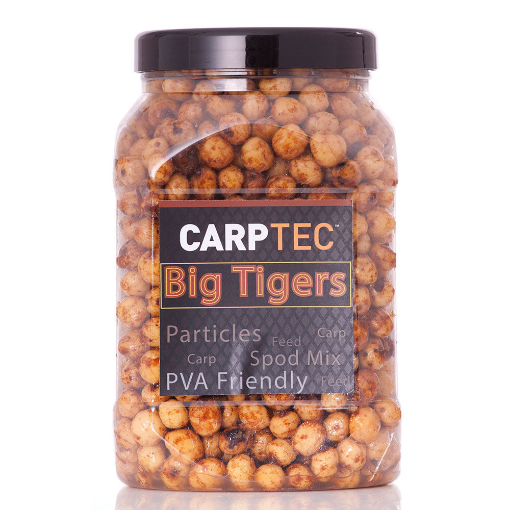Graines cuites carpe dynamit beten carptec partiklar stora tigernötter