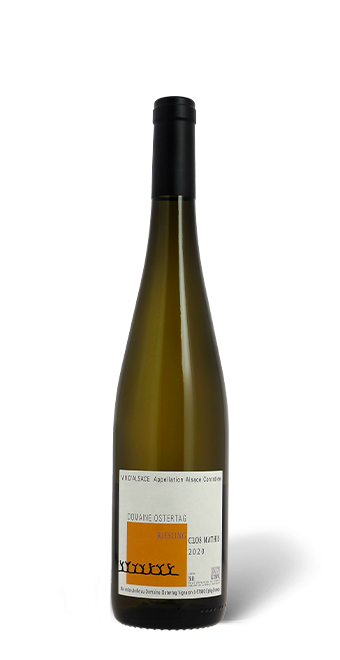 Alsace Domaine Ostertag riesling Clos Mathis Alsace Grand Cru  2020  75 cl - Blanc