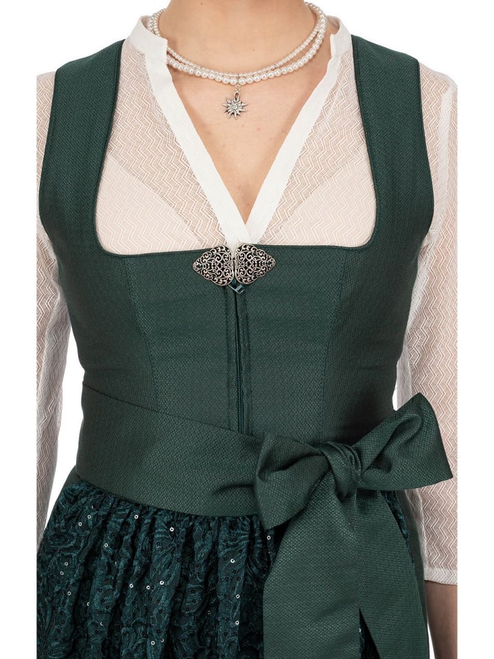 MarJo Dirndl NADESCHA in grün günstig kaufen