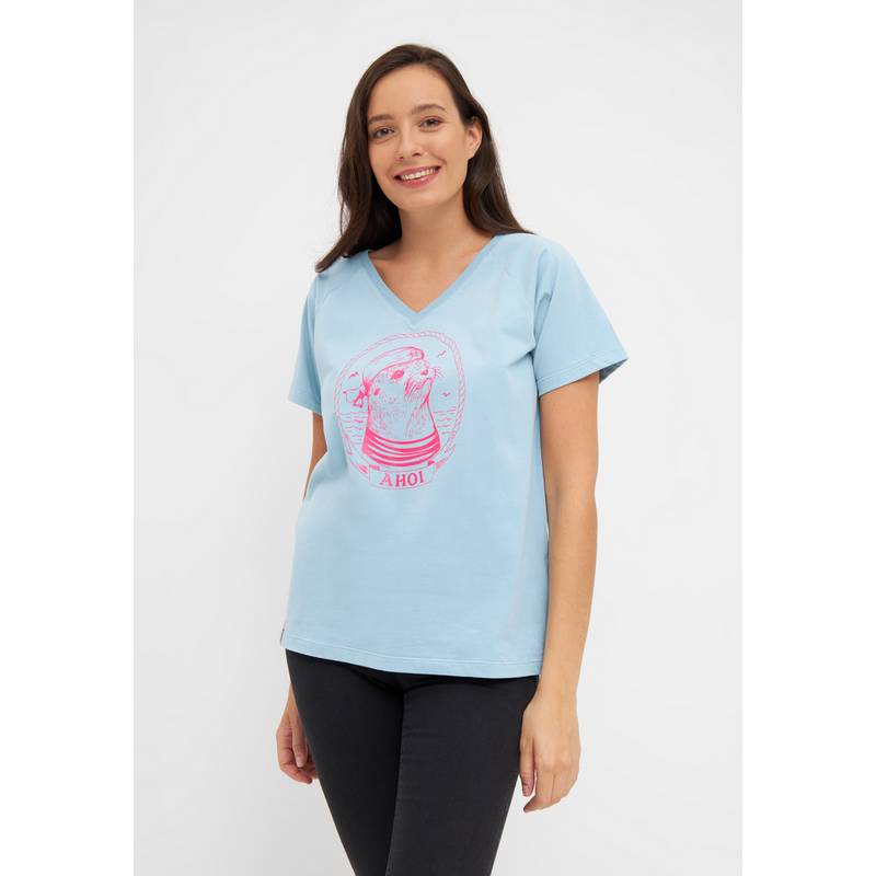 Derbe Matrosenrobbe T-Shirt Damen