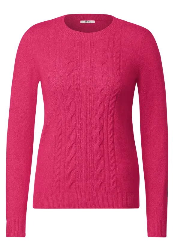 CECIL Cosy Zopfmuster Pullover