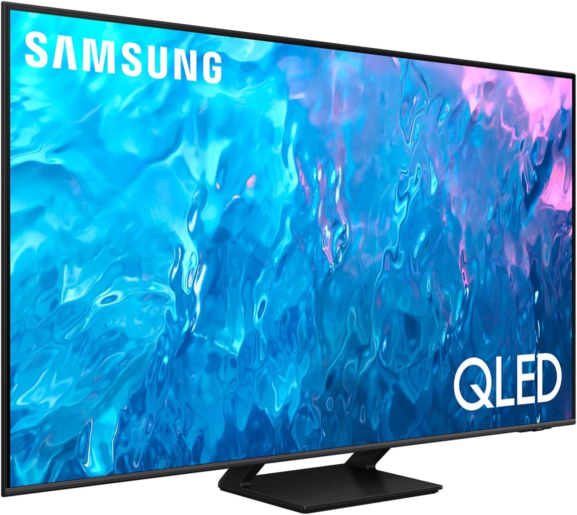 SAMSUNG 65-Inch Class QLED 4K Q70C Series Quantum HDR, Dual LED, Object Tracking Sound Lite, Q-Symphony, Motion Xcelerator Turbo+, Gaming Hub, Smart TV with Alexa Built-in (QN65Q70C, 2023 Model)
