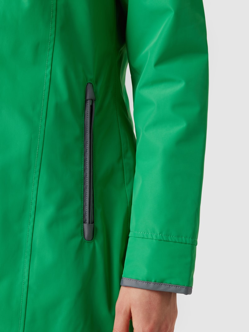 Jacke mit Label-Detail Modell 'STOCKHOLM' in grasgrün
