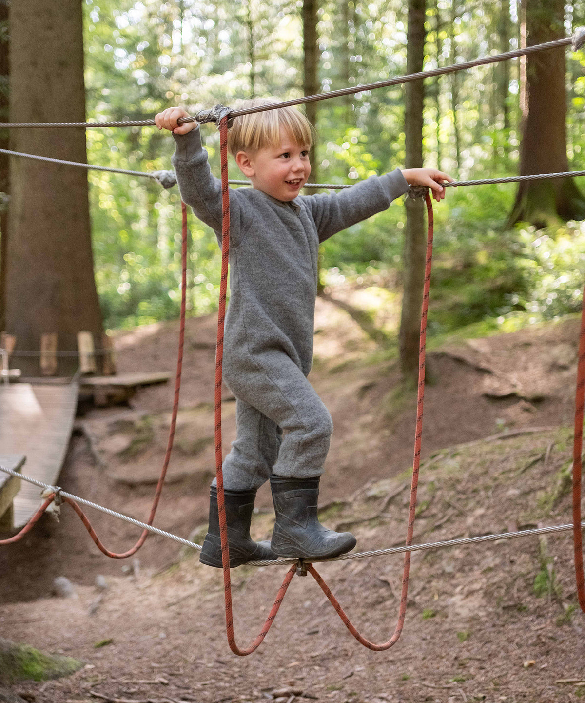 Wollfleece-Overall