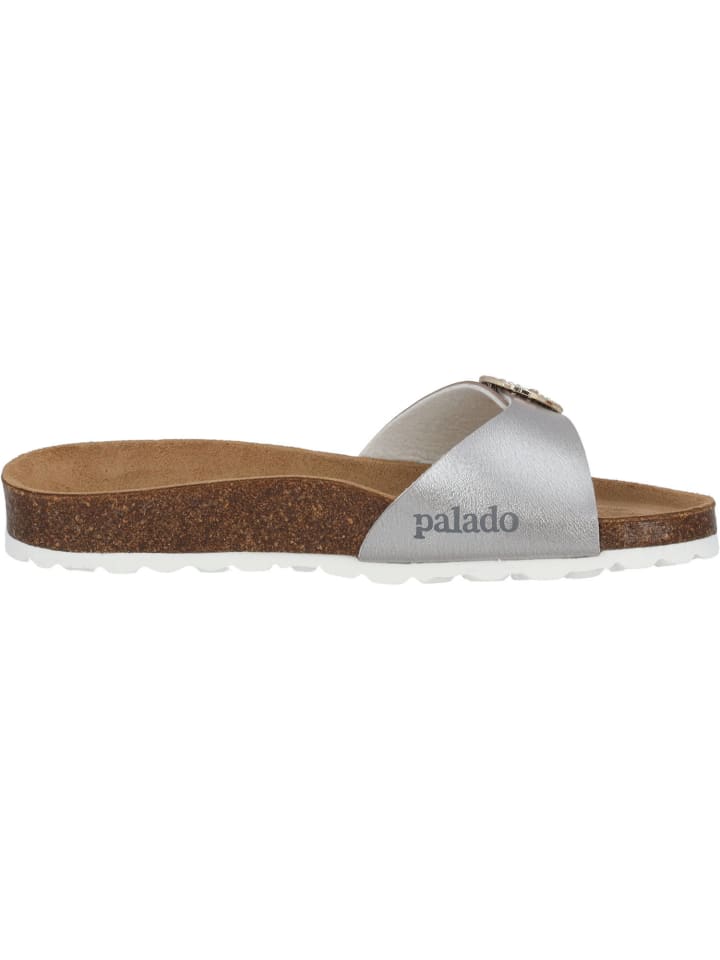 palado Pantoletten in silber metallic günstig kaufen