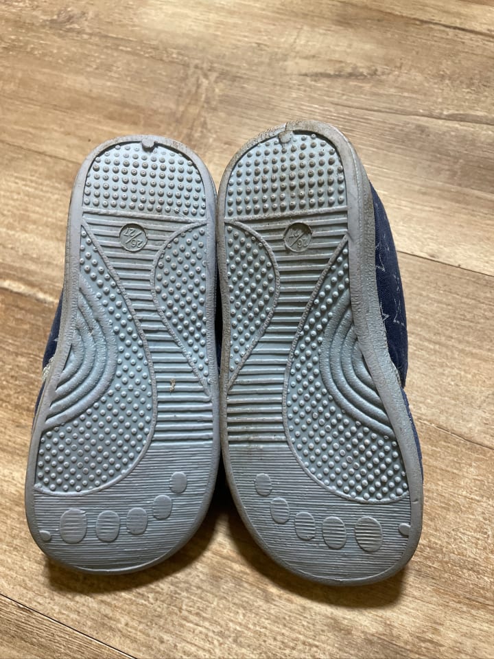 Playshoes Hausschuhe in Blau günstig kaufen 26/27